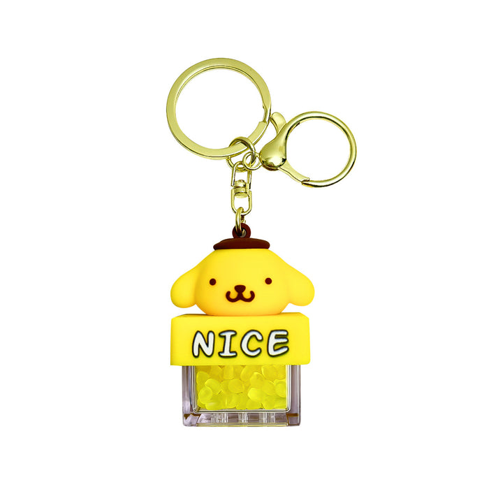 Wholesale Cute Cartoon Three-dimensional Aromatherapy Acrylic Keychain JDC-KC-ZhiZ005