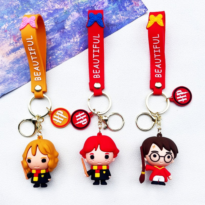 Wholesale PVC Cartoon Doll Keychain JDC-KC-ChuC048