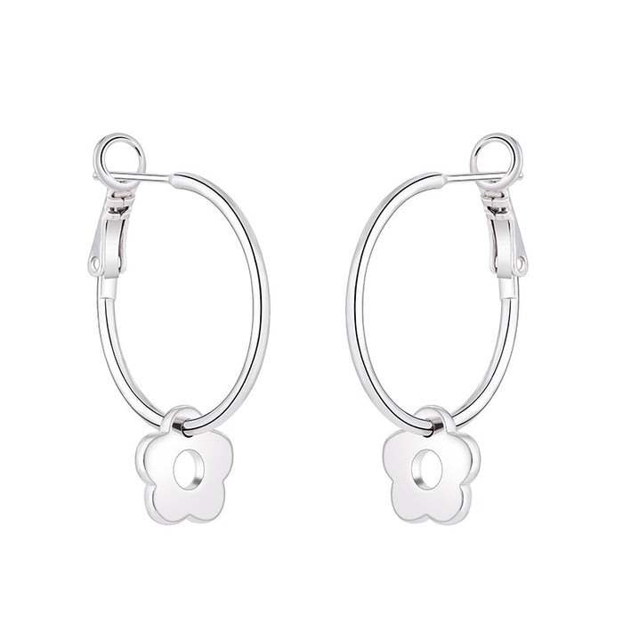 Wholesale Flower Earrings Women's Internet Celebrity Elegant Earrings Personality Trendy Accessories