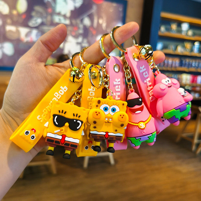 Wholesale Cartoon Doll Silicone Keychain JDC-KC-Tingm220