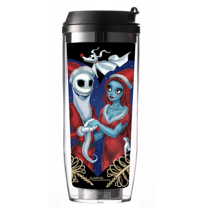 Wholesale Halloween Double Layer Plastic Straw Cup JDC-CUP-WuDuomei002