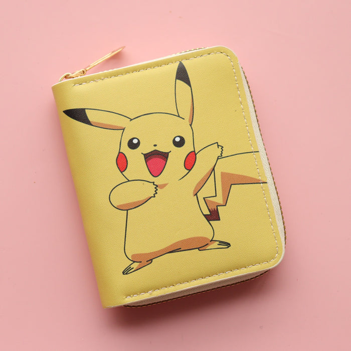 Wholesale Cute Cartoon Anime Short Zipper Wallet JDC-WT-Jumei013