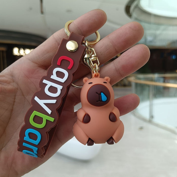 Wholesale PVC Cartoon Doll Keychain JDC-KC-KuangK016