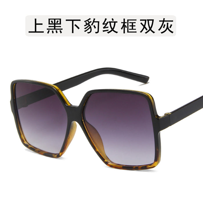 Wholesale New Fashion Sunglasses Retro Sunglasses Large Frame Sunglasses Box Sunglasses