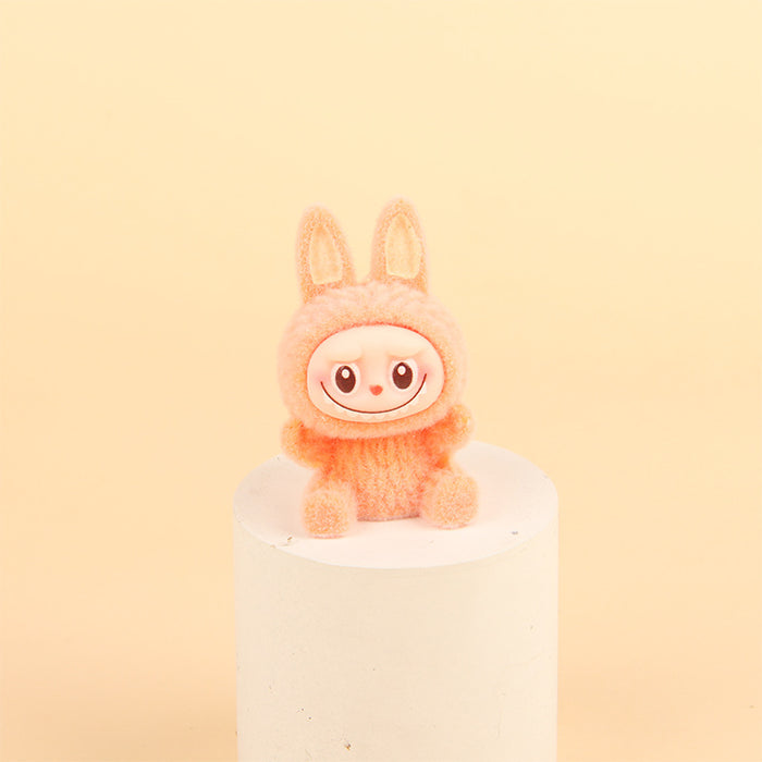 Wholesale Cute Resin Particle Solid Color Keychain Pendant