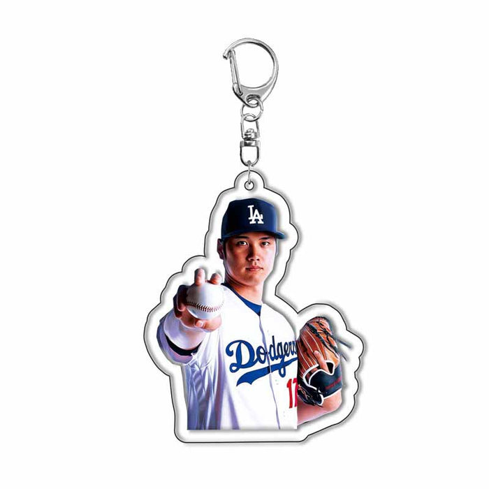 Wholesale Baseball Player Pitcher Acrylic Keychain Pendant