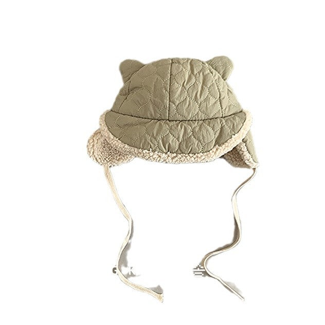 Wholesale Baby's Hat Ear Protection Lei Feng Hat Boys and Girls Warm Cap