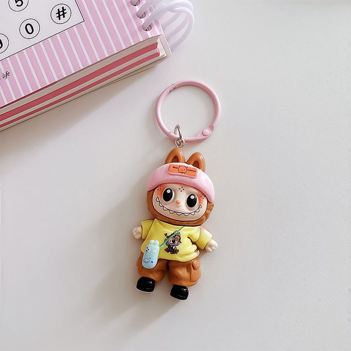 Wholesale Large Cartoon DIY Resin Keychain Cute Bag Charm for Gift Boutique
