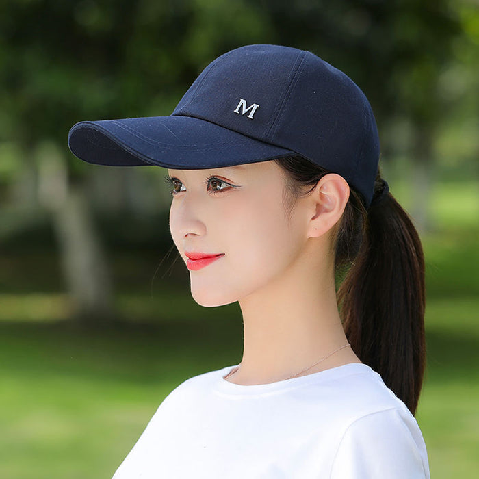 Wholesale Hat women's summer sun-proof peaked cap fashionable all-match fashionable thin long brim baseball cap sun hat