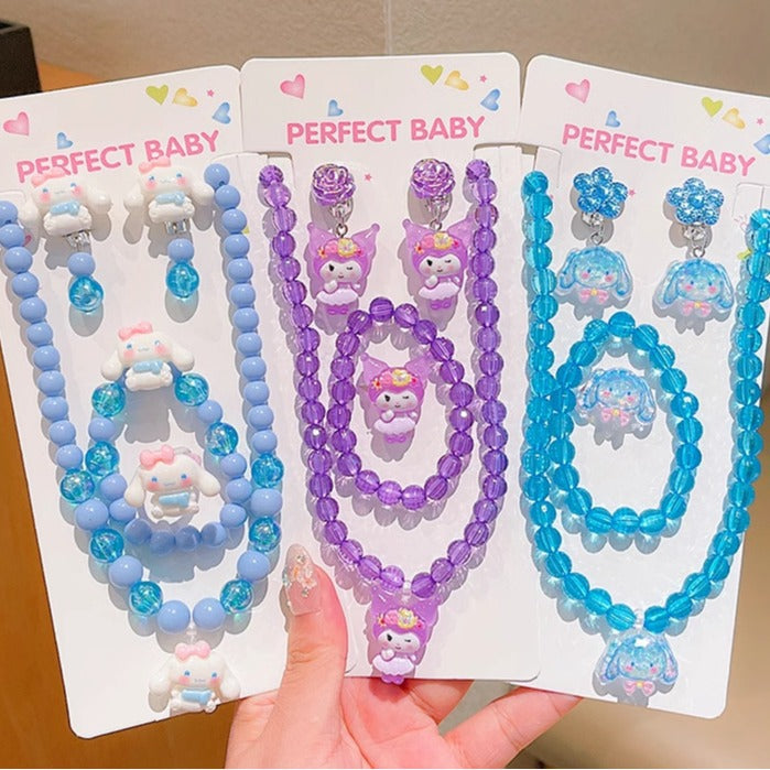 Wholesale Sweet Children Princess Jewelry Beaded Necklace