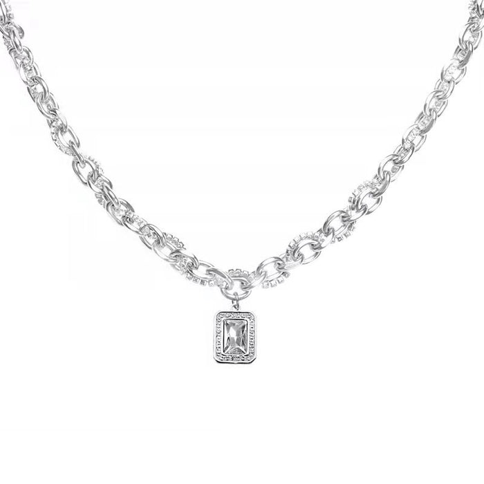 Wholesale Zircon Wrapped Necklace Women' s Accessories