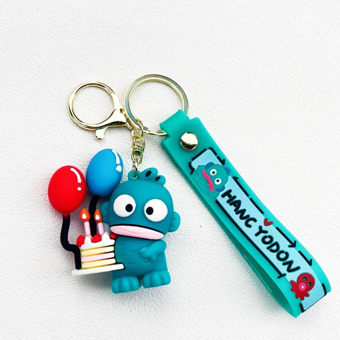 Wholesale PVC Cartoon Doll Keychain JDC-KC-WuYi047