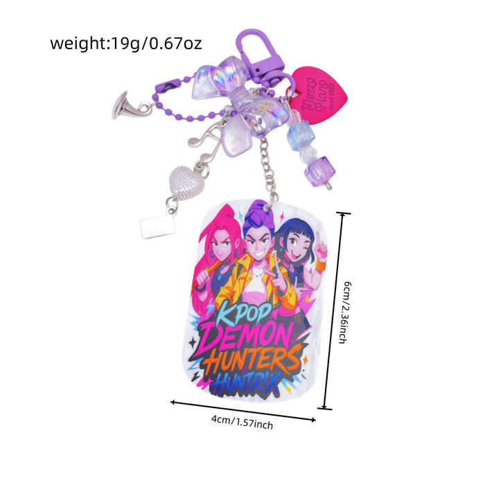 Wholesale KPOP Witcher Girls Keychain Pendant Jewelry Charm