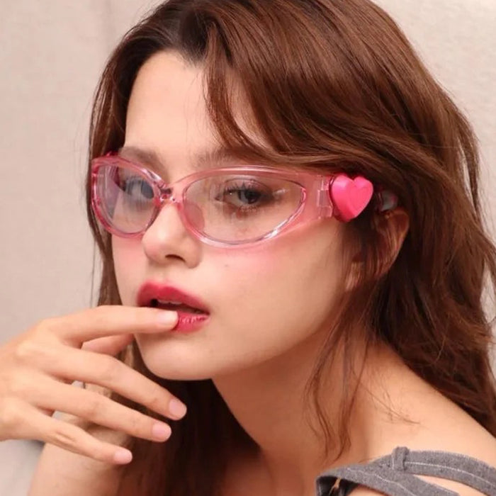 Wholesale Love Sunglasses Millennium Style Peach Heart Spicy Girl Glasses Sunglasses