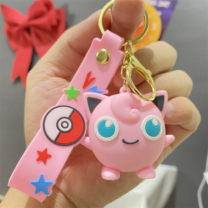 Wholesale PVC Cute Cartoon Doll Keychain JDC-KC-WuYi069