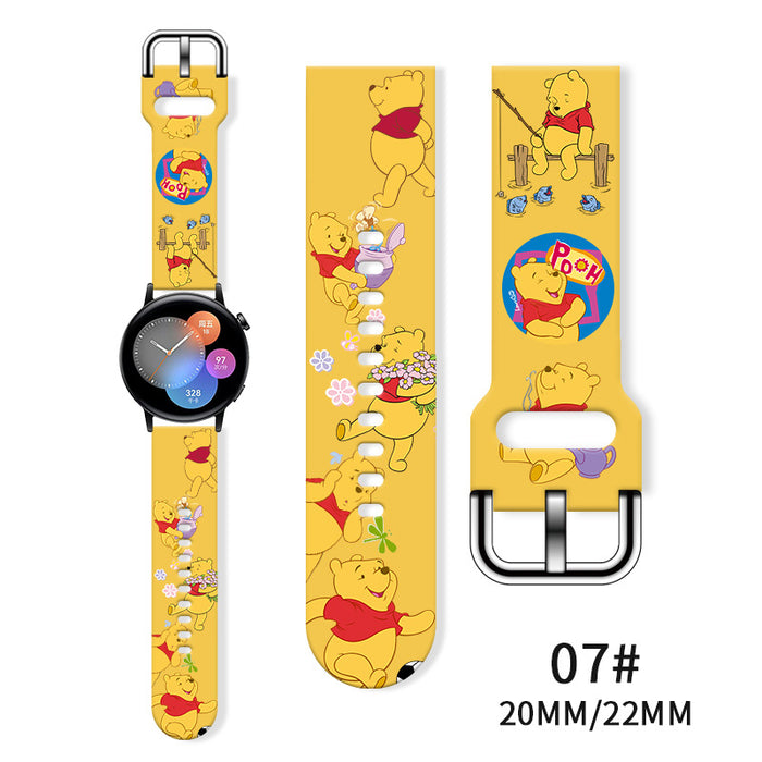 Wholesale Tpu Printed Watch Strap JDC-WD-NuoQi030