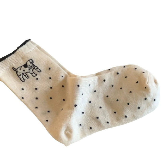Wholesale Striped embroidery, tube socks, pile socks, pure cotton socks, casual