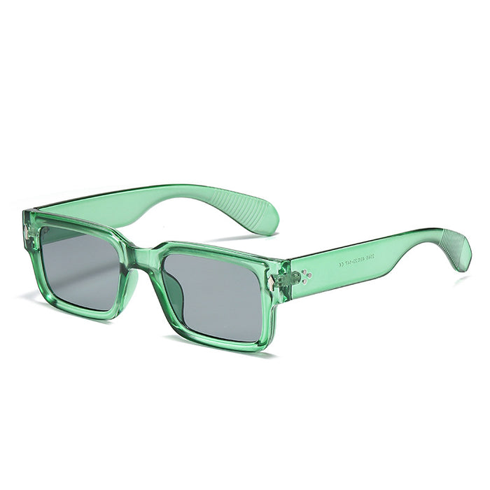 Wholesale  color matching box sunglasses sun protection personalized sunglasses rivet sunglasses
