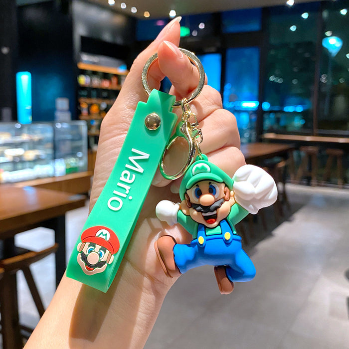 Wholesale Cartoon  Keychain Ring car Bubble  Doll Pendant