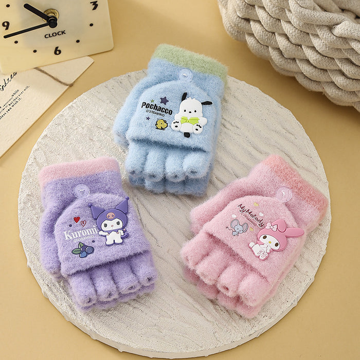 Wholesale Cute Cartoon Warm Finger Coats Glove