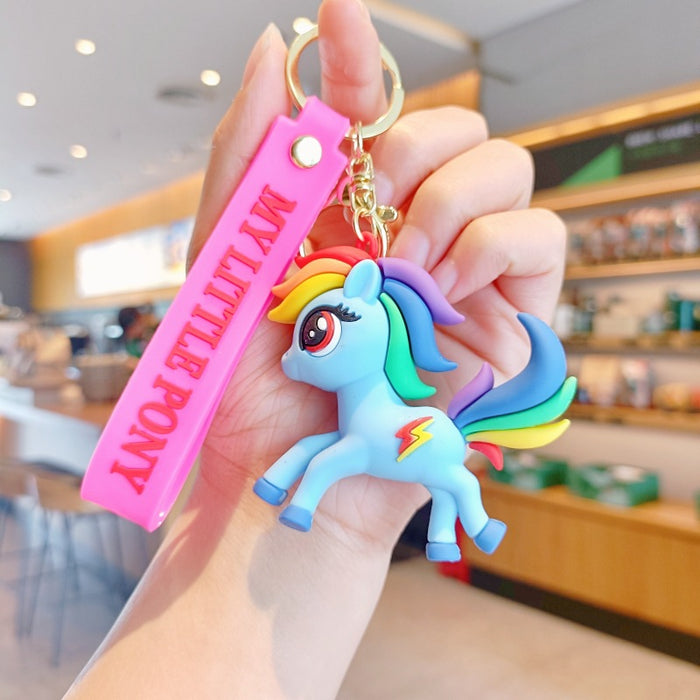 Wholesale Cartoon Doll Silicone Keychain JDC-KC-MingT264