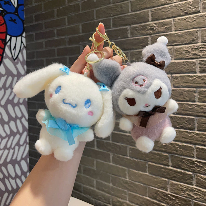 Wholesale dog plush pendant Doll  doll keychain plush toy