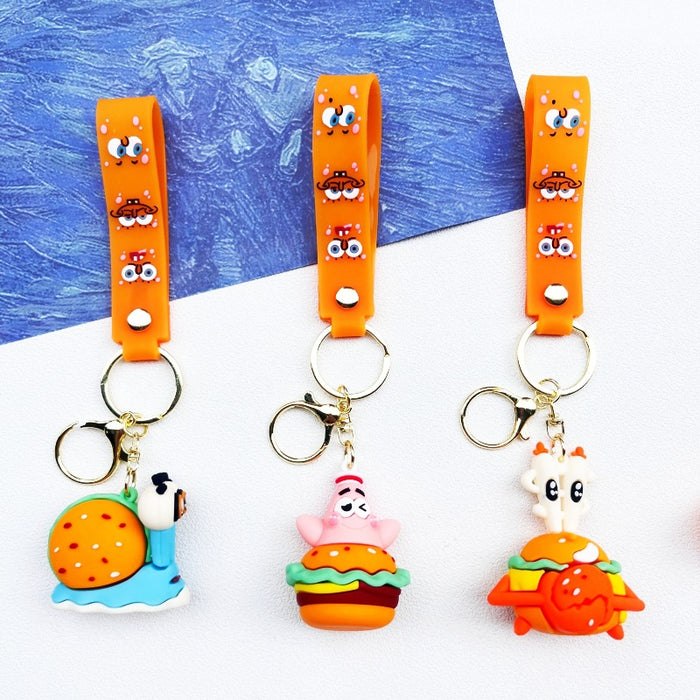 Wholesale PVC Cartoon Doll Keychain JDC-KC-WuYi015