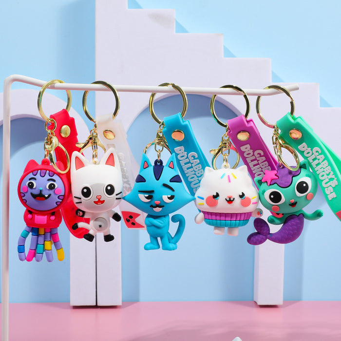 Wholesale Mermaid Cat Keychains