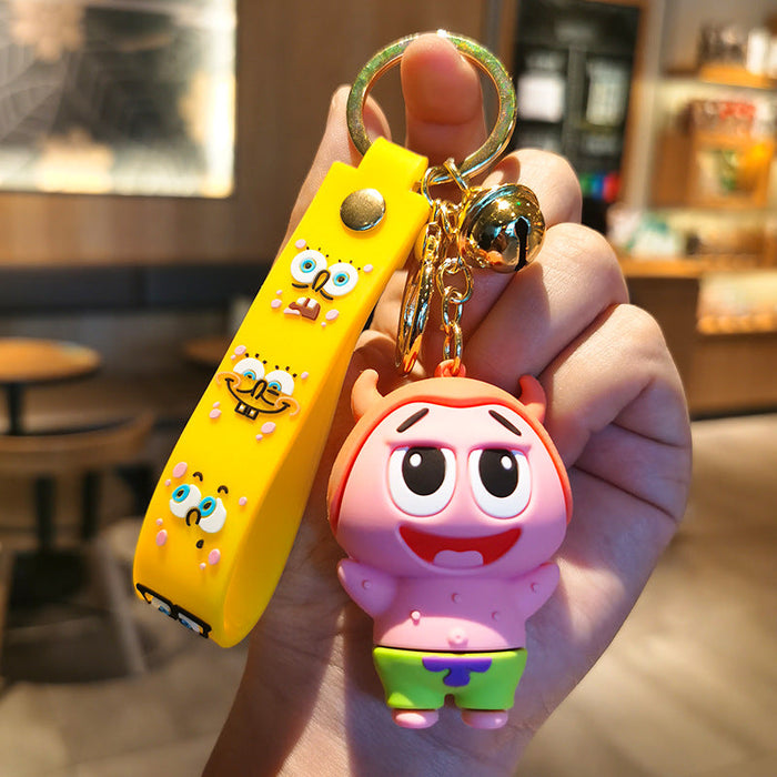 Wholesale silicone cute animation key chain （F） JDC-KC-YMeng011