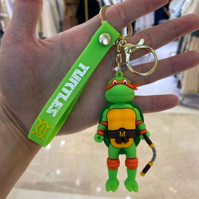 Wholesale Cartoon Doll Silicone Keychains (F) JDC-KC-Chongli012