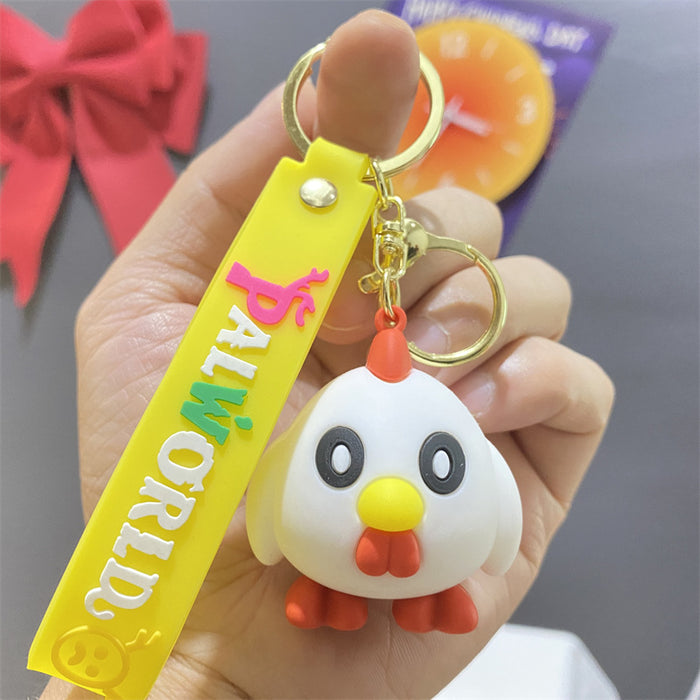 Wholesale PVC Cute Cartoon Doll Keychain JDC-KC-WuYi067