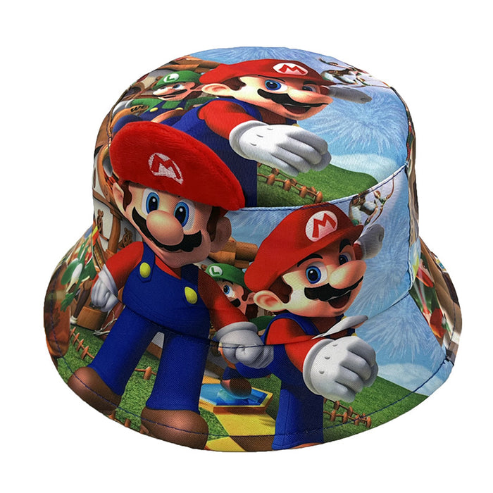 Wholesale Children's Cotton Cartoon Bucket Hat JDC-FH-AngK001