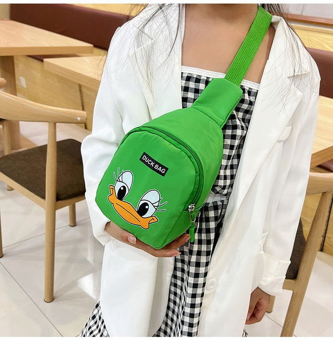 Wholesale Nylon Cartoon Cute Children's Bag Crossbody Bag JDC-SD-YuanDuo053