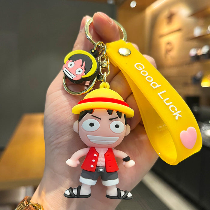 Wholesale Creative Cartoon Silicone Keychains JDC-KC-JinB004