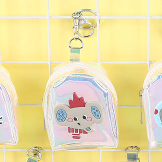 Wholesale Cartoon Fruit PVC Coin Purse Fashion Backpack Wallet