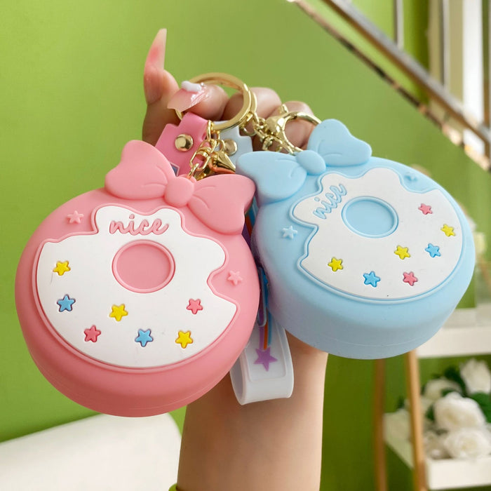 Wholesale Cartoon cute new Macaron coin purse keychain fashion trend bag small pendant exquisite gift