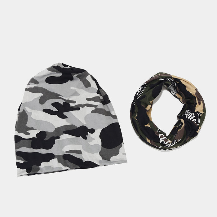 Wholesale Leopard print headf that can be used as both a Fashionhat and a neck warmer.