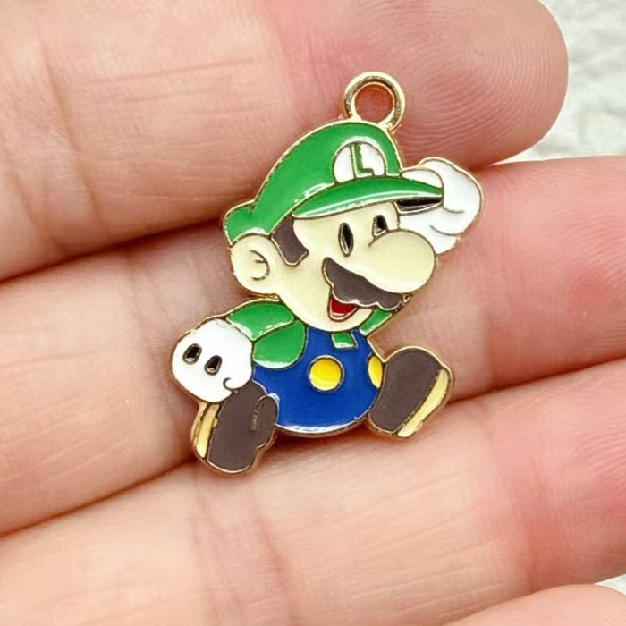 Wholesale 10pcs DIY Alloy Oil Drip Packaging Jewelry Bracelets,  Earrings,  Necklaces,  Hair Accessories,  and Pendants