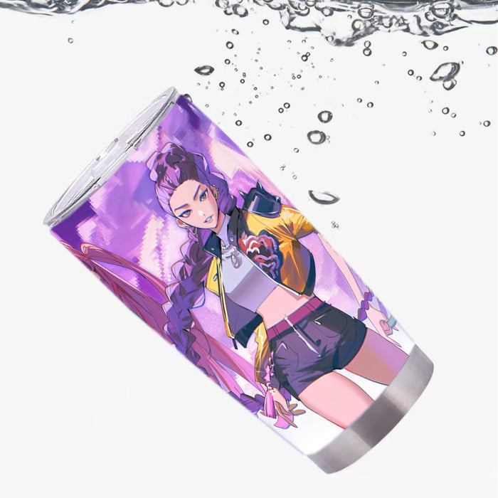 Wholesale 20oz K-pop Cartoon Print Stainless Steel Insulated Cup