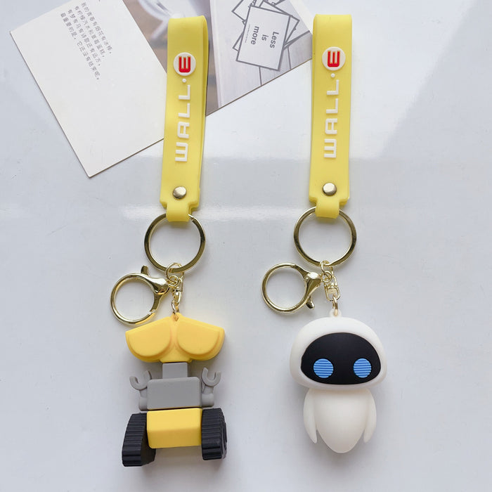 Wholesale Cartoon Doll PVC Keychain JDC-KC-Qiwei007