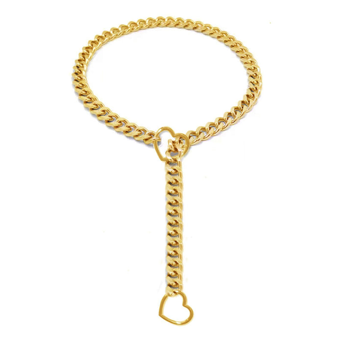 Wholesale Cuban Chain Personalized Love Pendant Fashion Lasso Adjustable Love Necklace