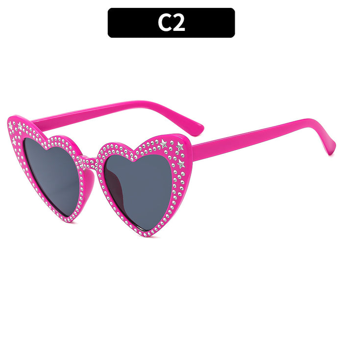 Wholesale Diamond-encrusted Love PC Sunglasses JDC-SG-XIa082