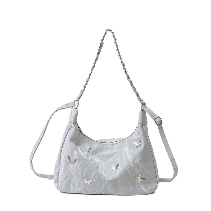 Wholesale New fashionable butterfly crossbody bag popular single shoulder large capacity commuting bag