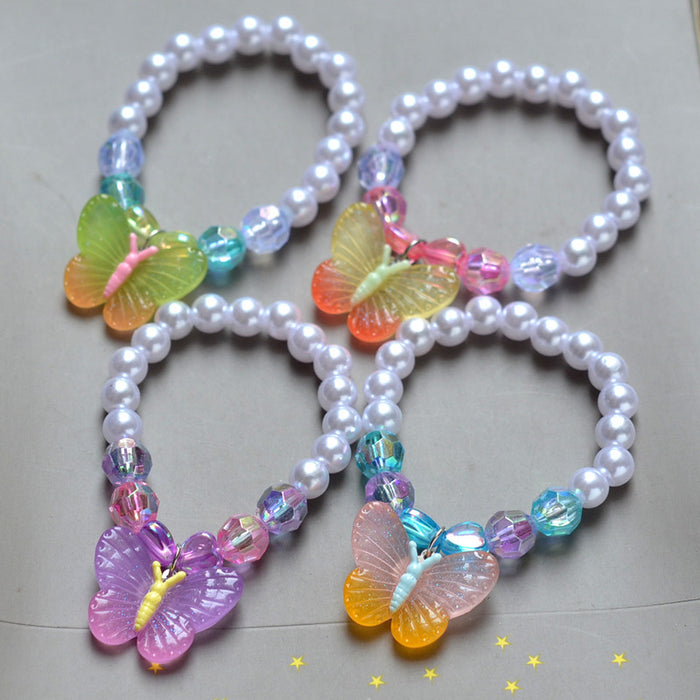 Wholesale Rainbow crystal bead bracelet