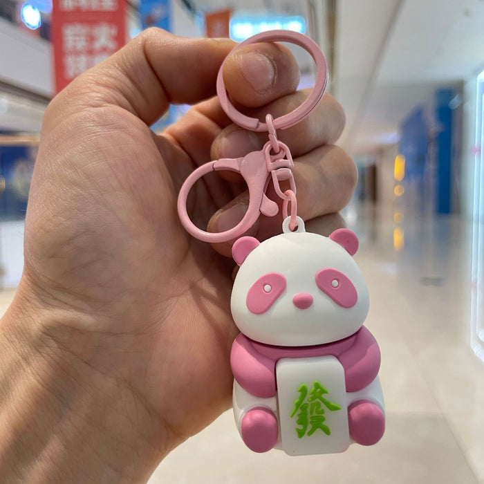 Wholesale Luminous night light keychain pendant, car bag hanging decoration, claw machine, small gift wholesale