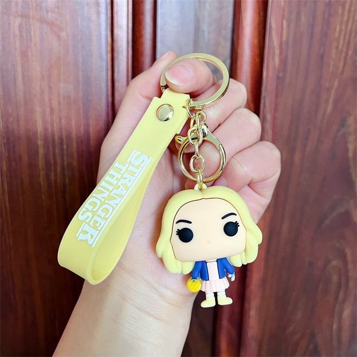 Wholesale Cartoon Anime PVC Soft Keychains JDC-KC-JinB021