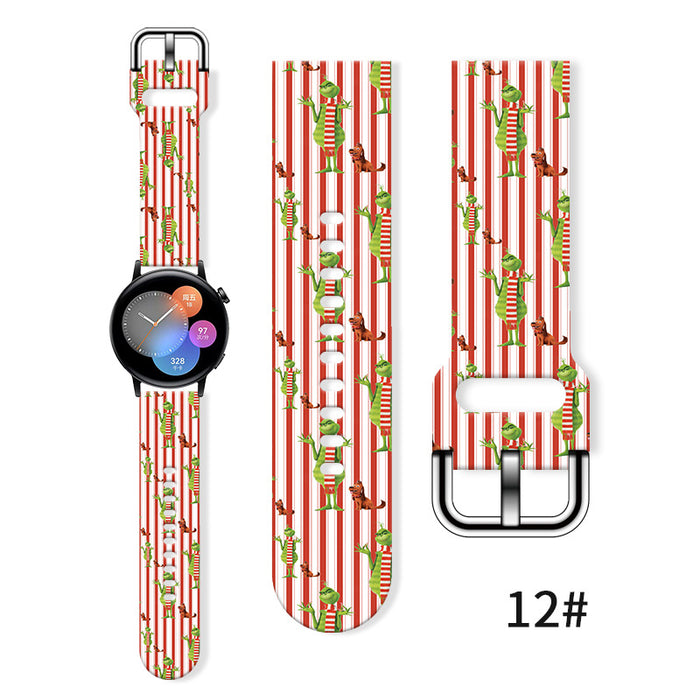 Wholesale Printed Tpu Watch Strap Wrist Strap JDC-WD-NuoQi063