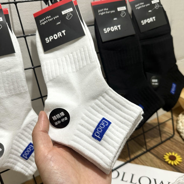 Wholesale Solid color cotton short socks, short cotton socks, short tube socks