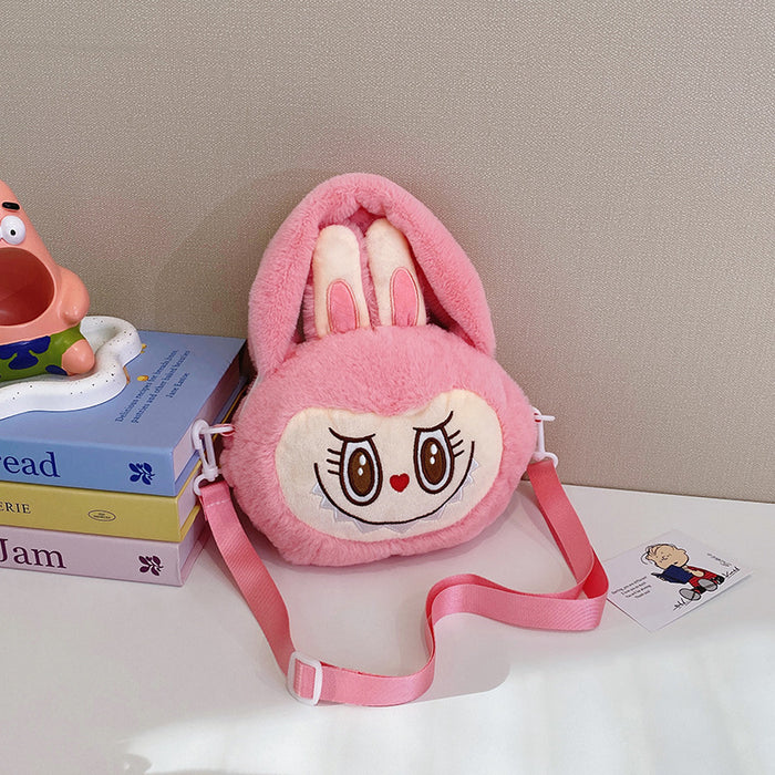 Wholesale City Paradise Cartoon Single-Shoulder Bag Children' s Plush Bag