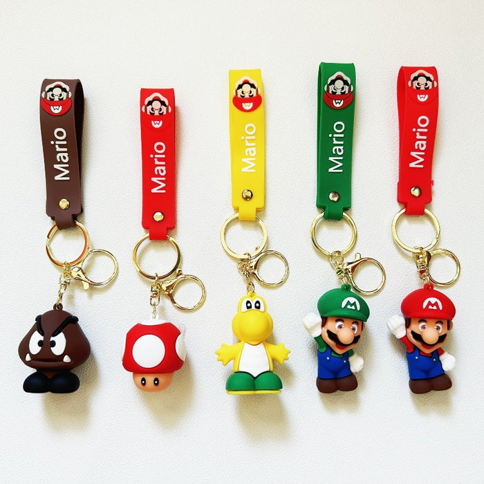 Wholesale PVC Cartoon Doll Keychain JDC-KC-WuYi096